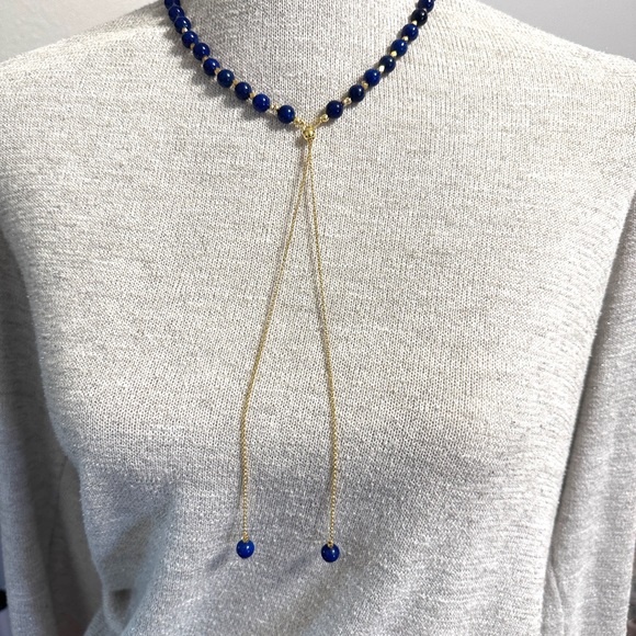 4 ways Lapis Lazuli Necklace - Picture 6 of 11